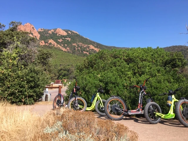 Balade en trottinette électrique tout terrain – près de Fréjus - Expérience Côte d'Azur