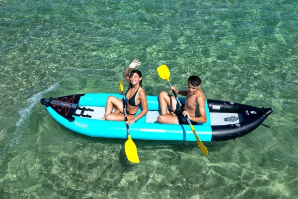 Expérience Côte d'Azur | Location de kayak gonflable  - plage de la Madrague
