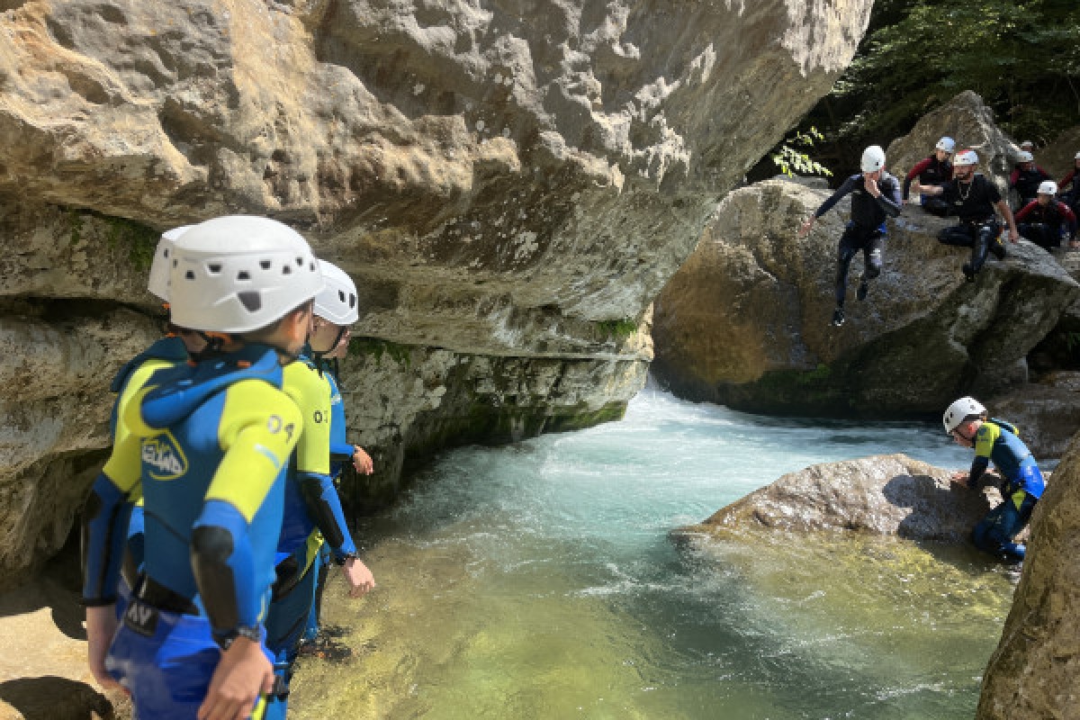 Canyon des gorges du Loup - Expérience Côte d'Azur