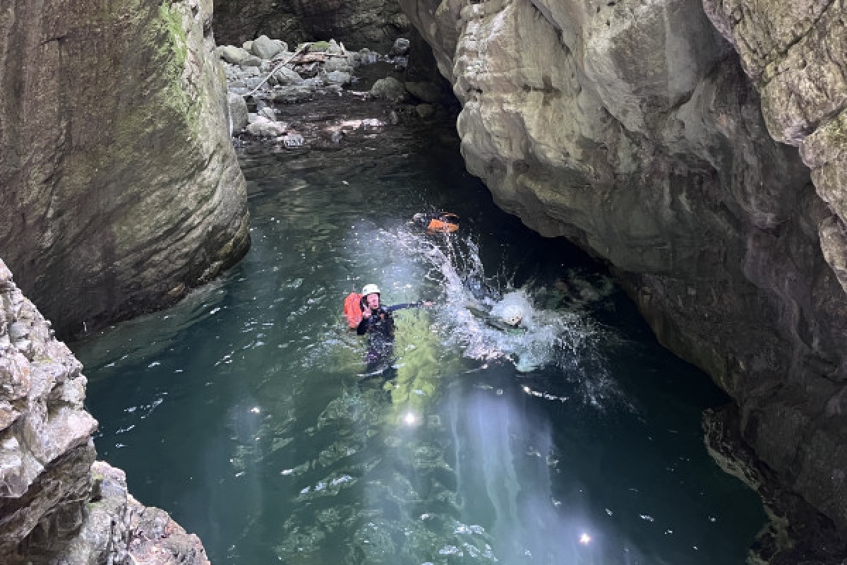 Canyon La Bollène - Niveau 3 - Expert - Expérience Côte d'Azur