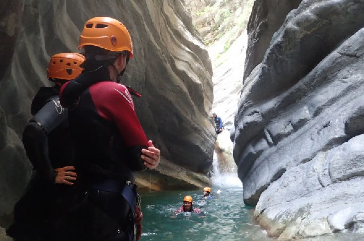 Canyoning  de la Vésubie- Demi- journée - Niveau 2 - Expérience Côte d'Azur
