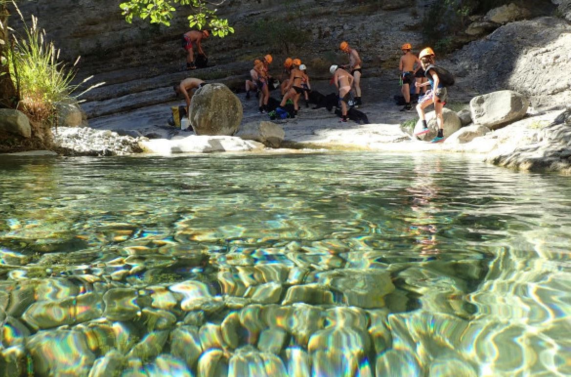 Canyoning  de la Vésubie- Demi- journée - Niveau 2 - Expérience Côte d'Azur