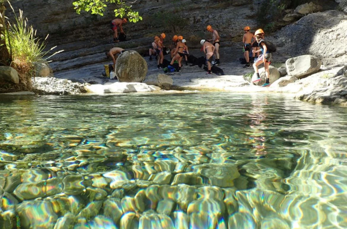 Canyoning  de la Vésubie- Demi- journée - Niveau 2 - Expérience Côte d'Azur