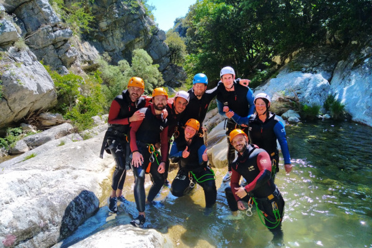 Canyoning du Gours du Ray - PROMO - Expérience Côte d'Azur