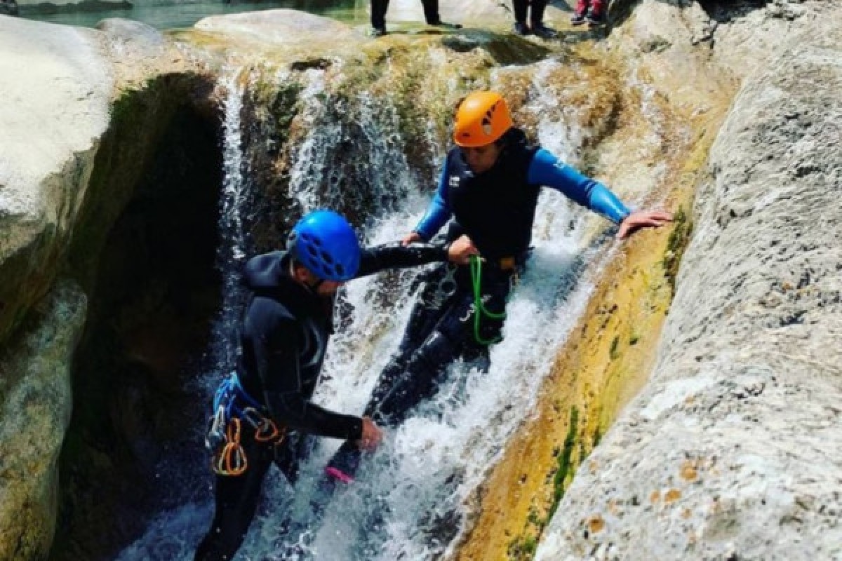Canyoning du Gours du Ray - PROMO - Expérience Côte d'Azur
