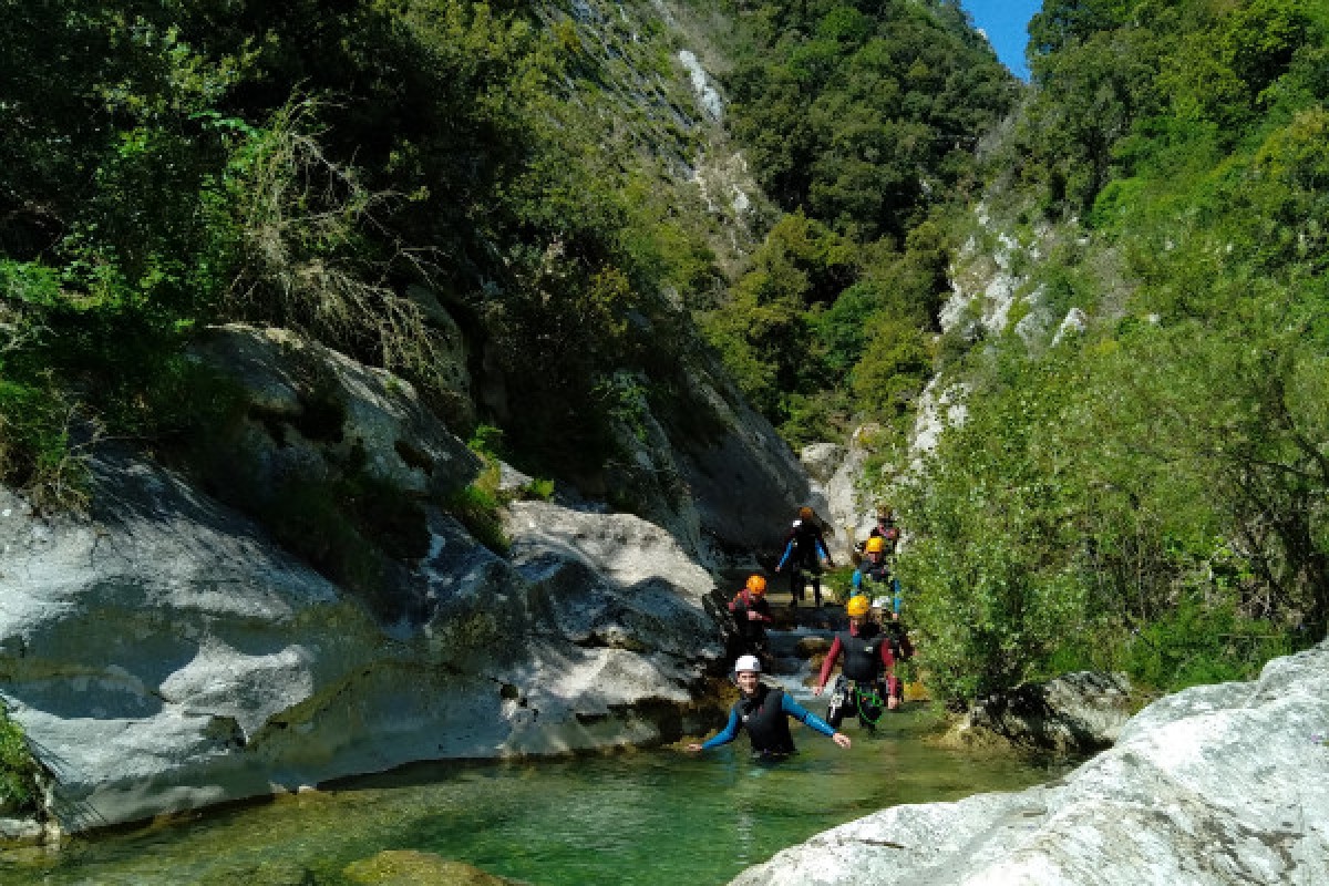 Canyoning du Gours du Ray - PROMO - Expérience Côte d'Azur