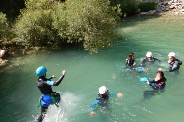 Canyoning le Gour du Ray, débutant 1/2 journée (+ 8 ans) - Expérience Côte d'Azur