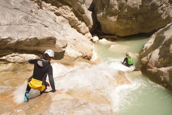 Canyoning le Riolan, sport 1 journée (+ 14 ans) - Expérience Côte d'Azur