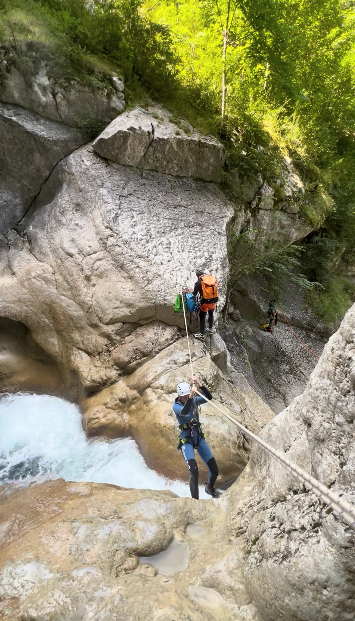 Canyoning Sportif : Saint Auban - Expérience Côte d'Azur