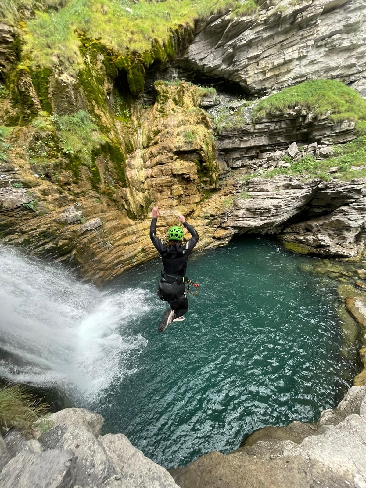 Canyoning Technique : La Lance - Expérience Côte d'Azur