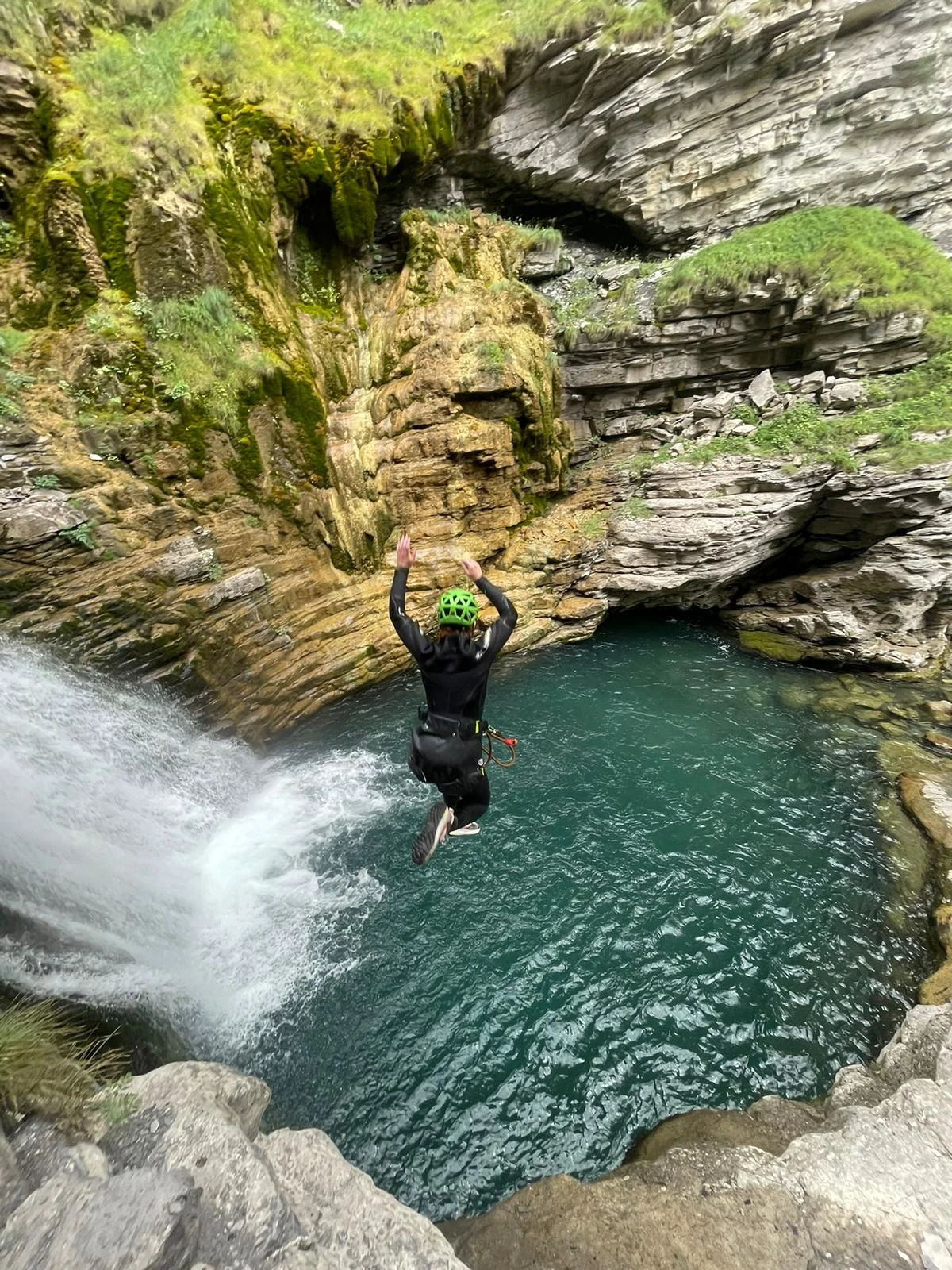 Canyoning Technique : La Lance - Expérience Côte d'Azur