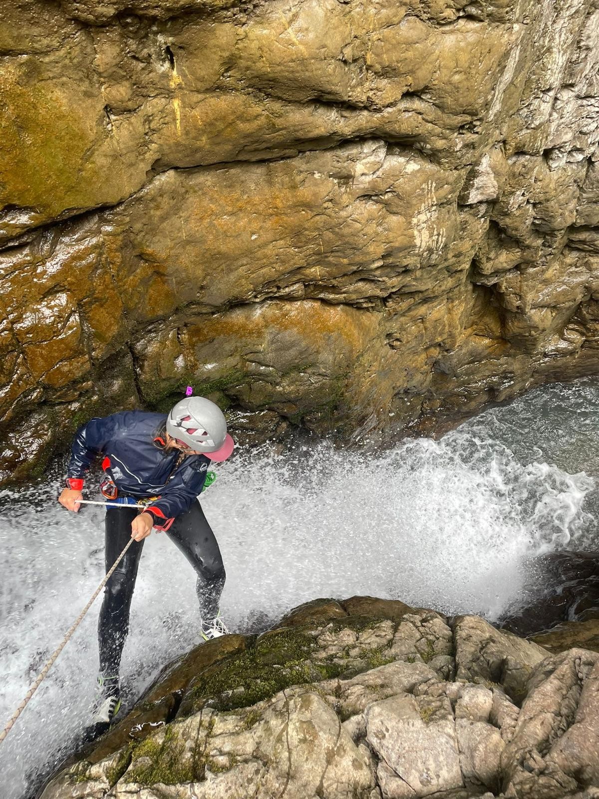 Canyoning Technique : La Lance - Expérience Côte d'Azur