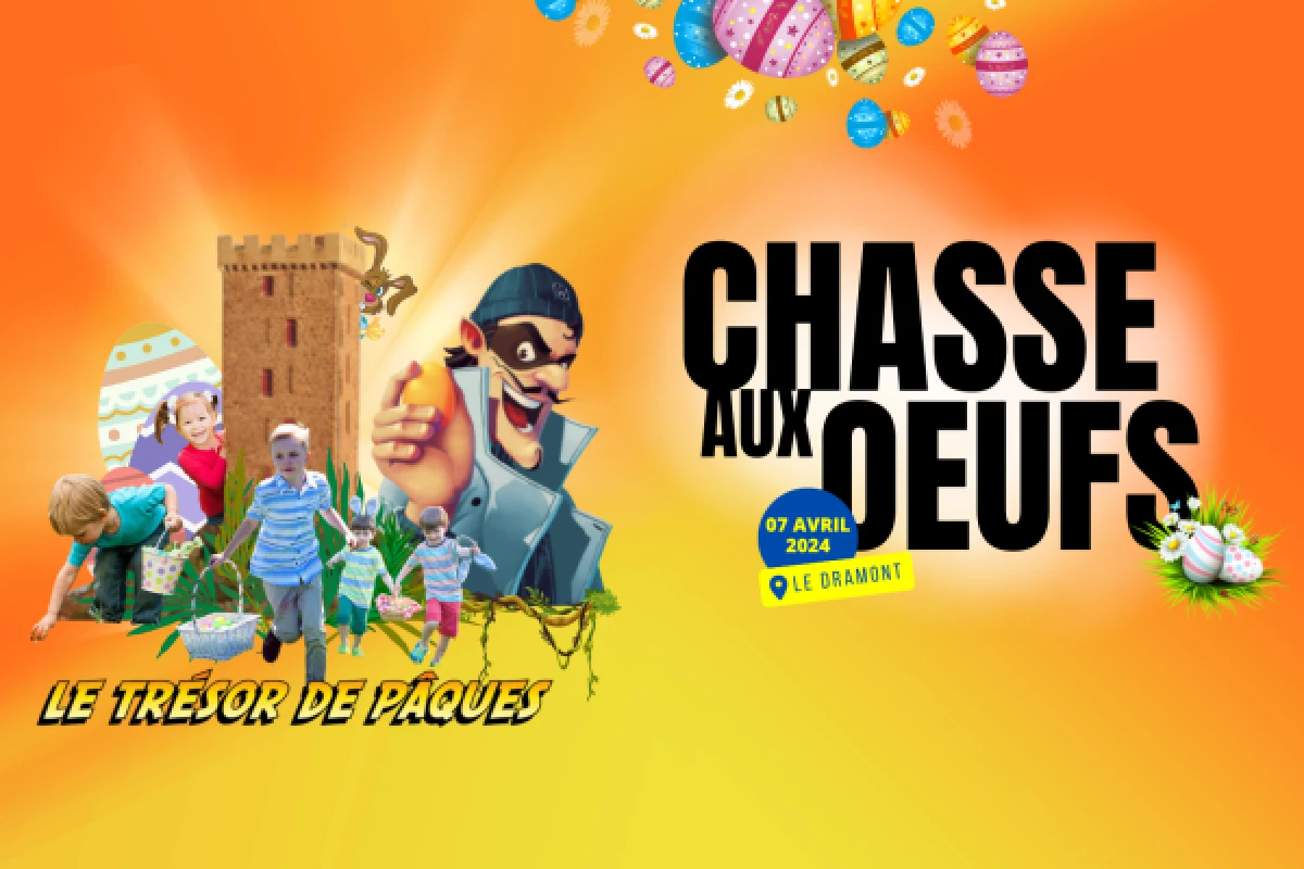 CHASSE AUX OEUFS (le trésor de Pâques) - Expérience Côte d'Azur