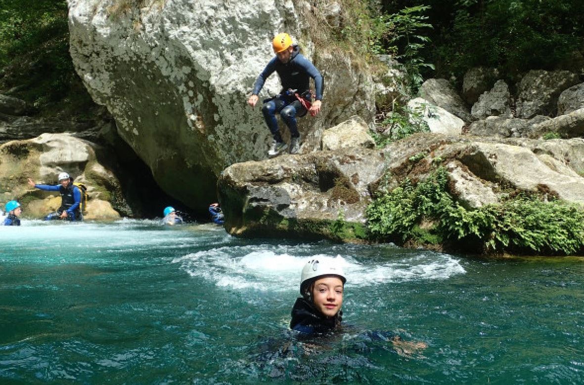 Demi-journée Canyoning  avec Rappel - Gorges du Loup - Expérience Côte d'Azur