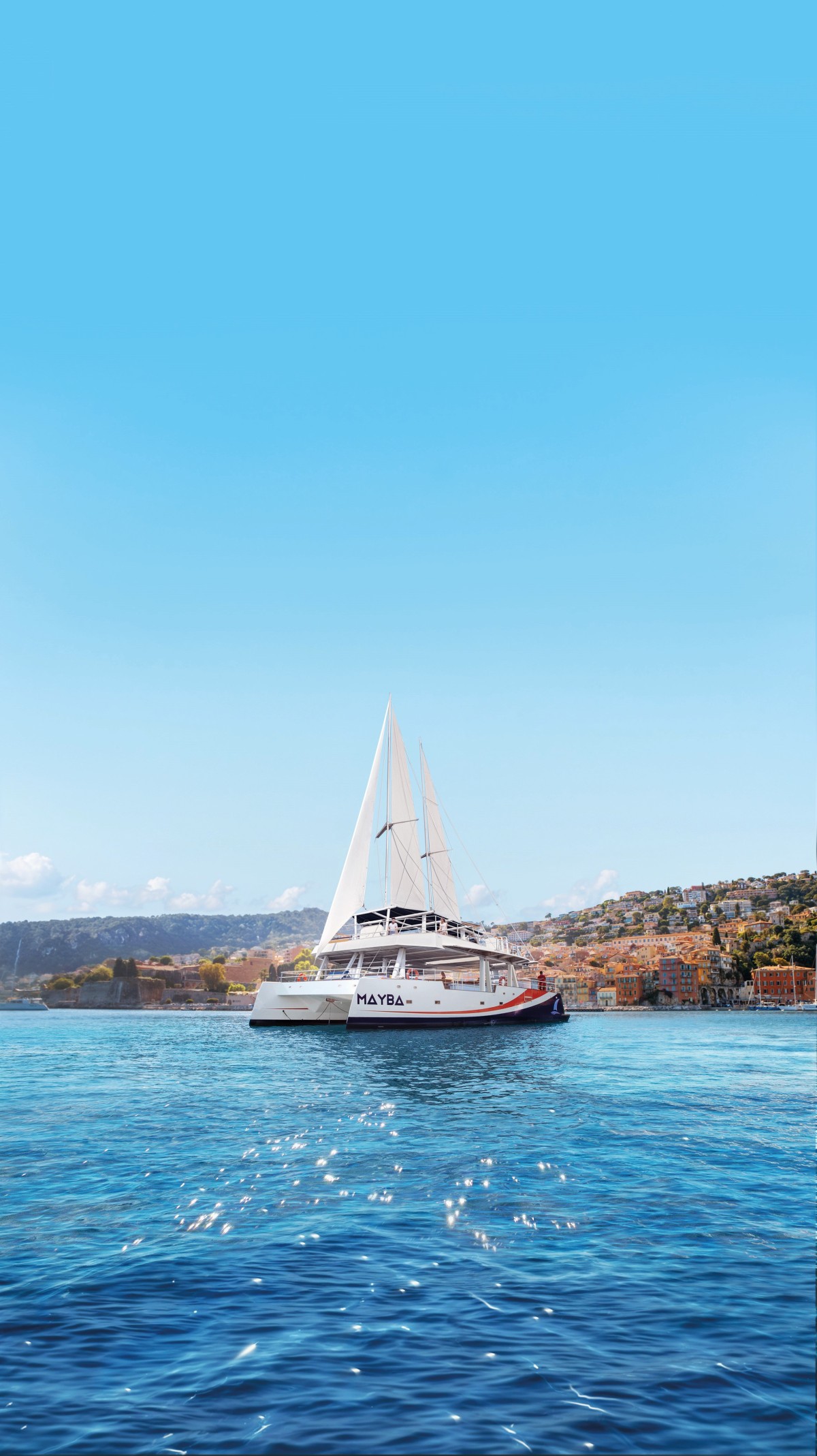 Brunch en mer sur un catamaran – Départ de Nice, Villefranche & Saint-Jean-Cap-Ferrat - Expérience Côte d'Azur