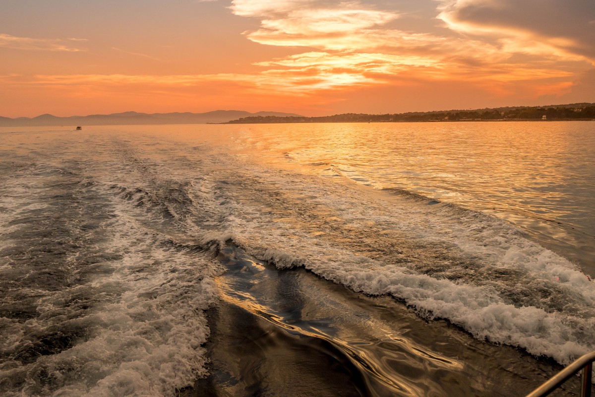 Départ St Raphaël | Le Coucher de Soleil | Ile d'Or & Cap Dramont  - Expérience Côte d'Azur