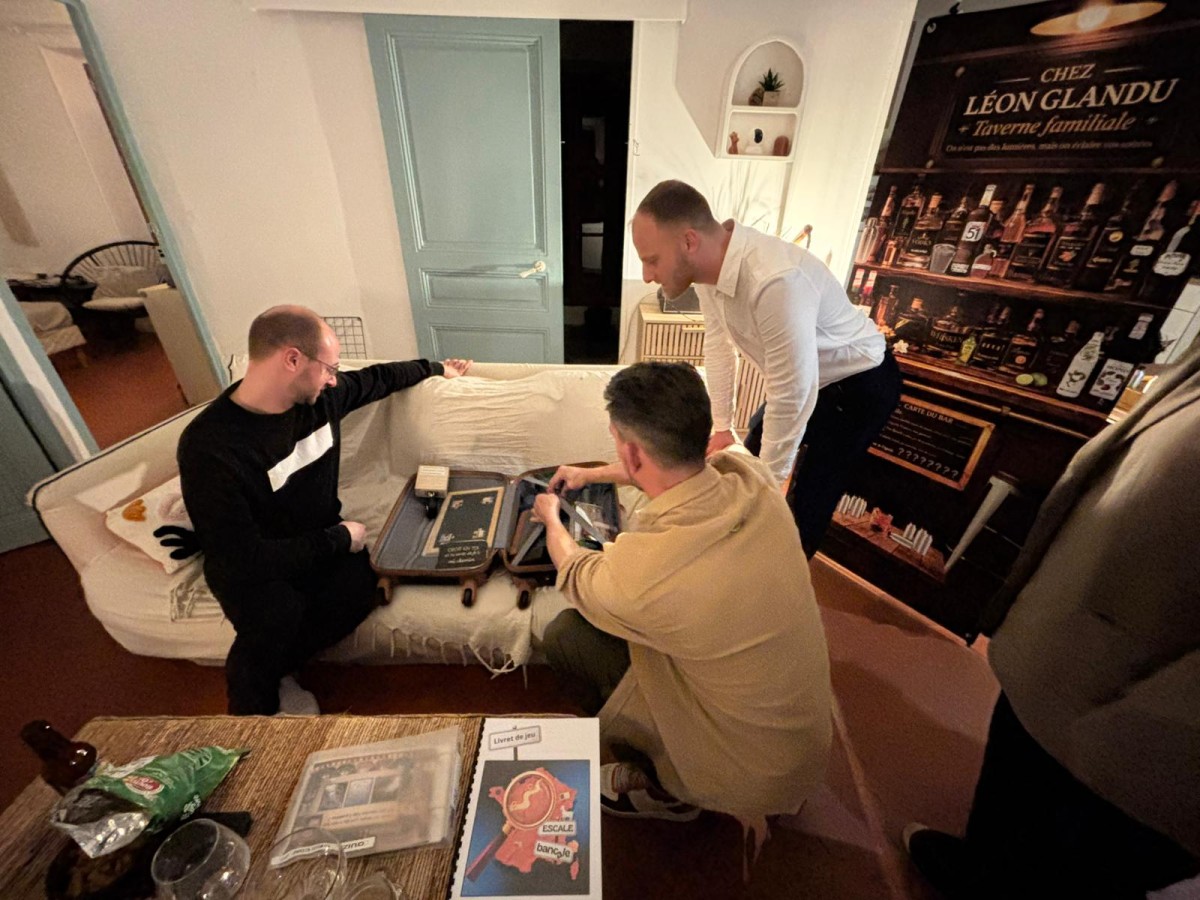 Escale Bancale, jeu de piste/escape game en équipe - Expérience Côte d'Azur