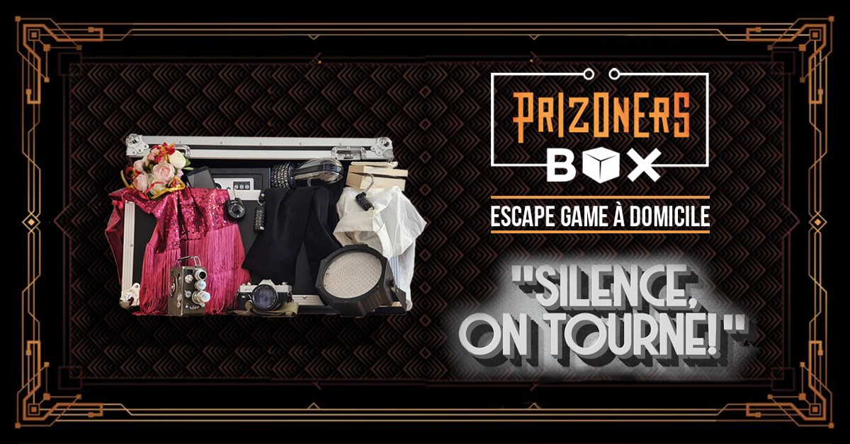 Escape game à la maison ou dans votre restaurant - Silence, on tourne ! - Expérience Côte d'Azur