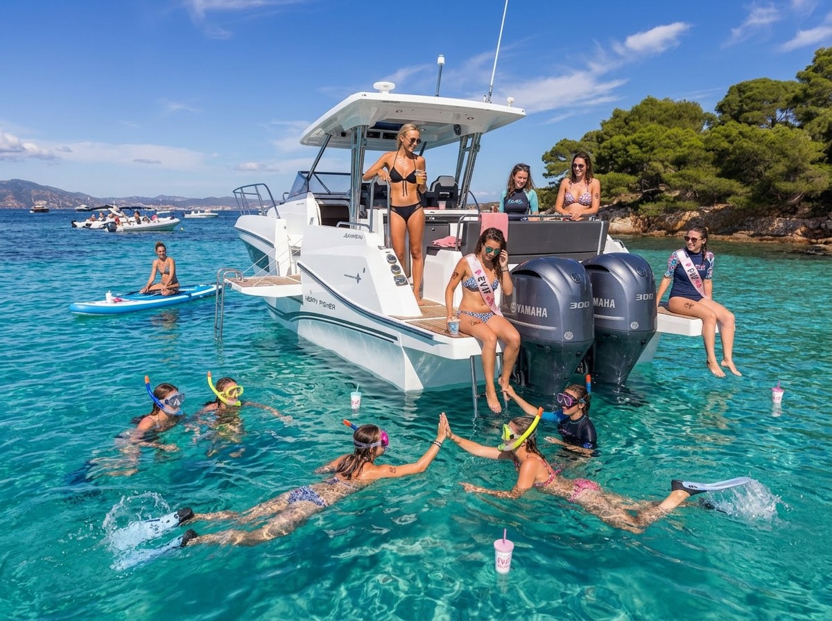 EVJF - EVG inoubliable en bateau à Saint-Raphaël - Expérience Côte d'Azur