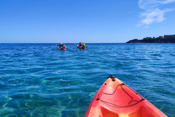 Excursion encadrée en Kayak-Estérel-Agay-Antheor - PROMO - Expérience Côte d'Azur