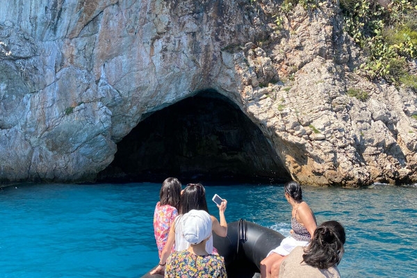 Grotte Saint Jean Cap Ferrat sortie bateau