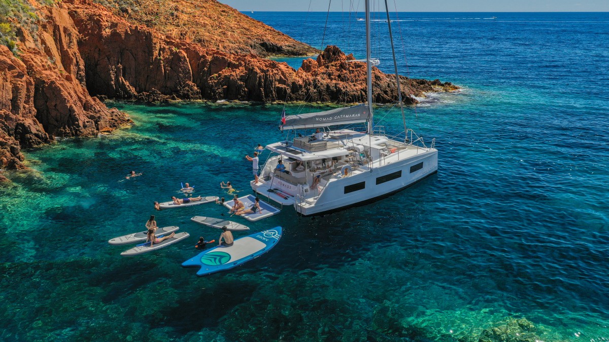 Sortie privatisée catamaran - Demi journée Matinée ou Sunset - NOMAD 3 - Expérience Côte d'Azur