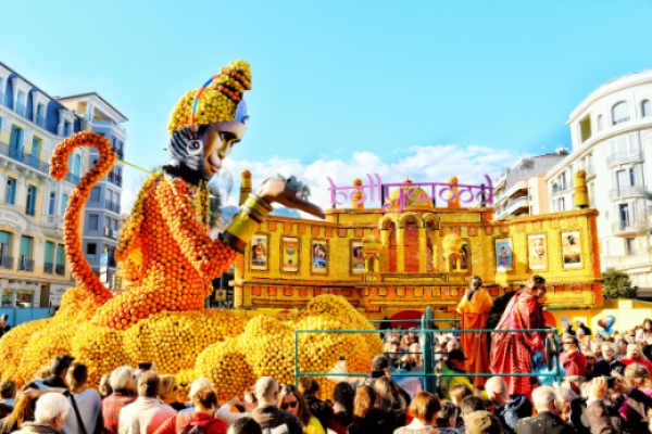 Fêtes du Citron à Menton 2026 - CORSO DU DIMANCHE - excursion en autocar - Expérience Côte d'Azur