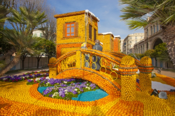 Fêtes du Citron à Menton 2026 - JARDIN DE BIOVES - excursion en autocar - Expérience Côte d'Azur