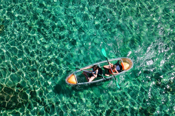Pass 2024 : Paddle, Kayak, Pédalo - El Moritto plage - Expérience Côte d'Azur