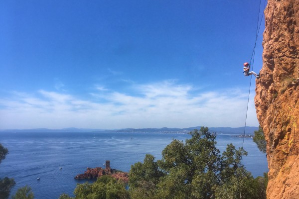 Initiation Escalade - Dramont - 1/2 journée - Expérience Côte d'Azur