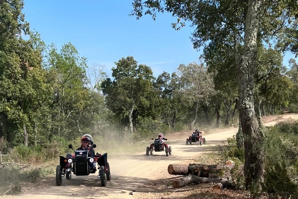 Insolite : Découverte nature en buggy électrique : Le Swincar - Expérience Côte d'Azur