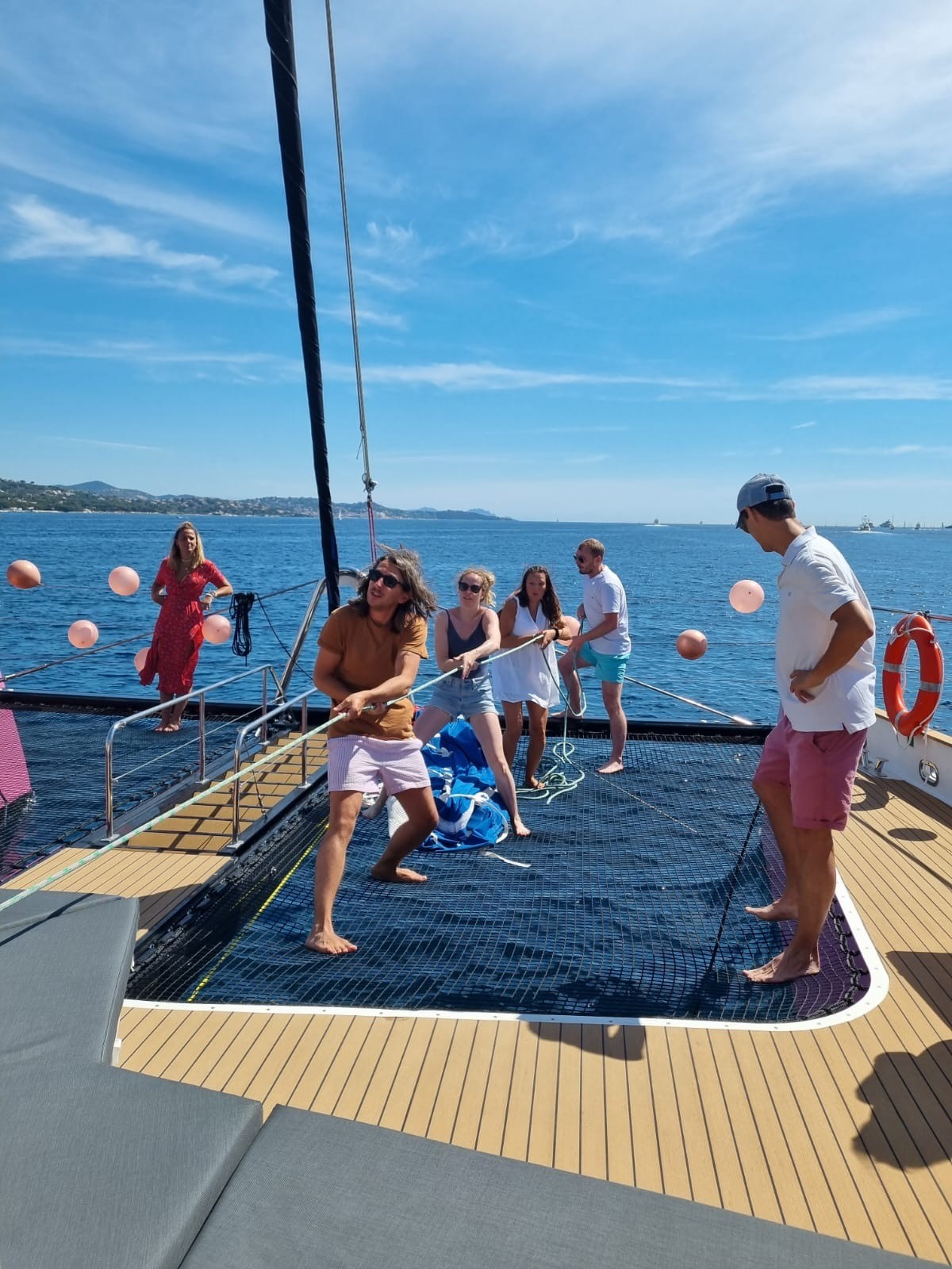 Départ de Cavalaire: Arrivée Cap Taillat