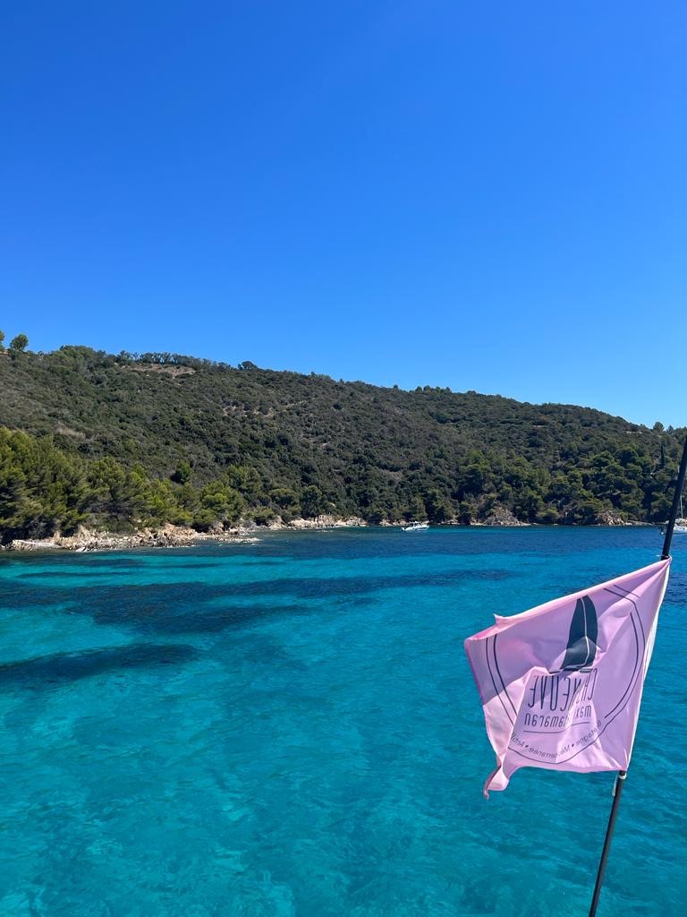 Journée en catamaran à Cap Taillat Départ Pampelonne - PROMO - Expérience Côte d'Azur