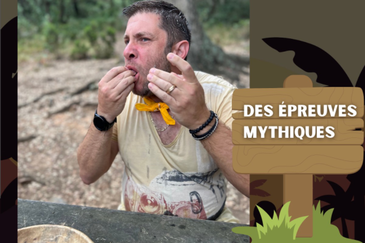 Dégustation mystère lors du Koh Lanta de saint Raphaël