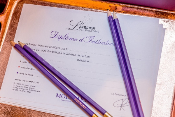 Molinard : L' atelier Prestige à Nice - Expérience Côte d'Azur