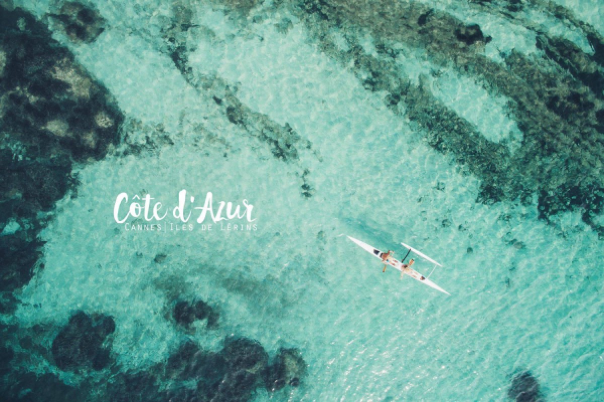 Le Lagon des Iles de Lérins en Pirogue Polynésienne - Expérience Côte d'Azur