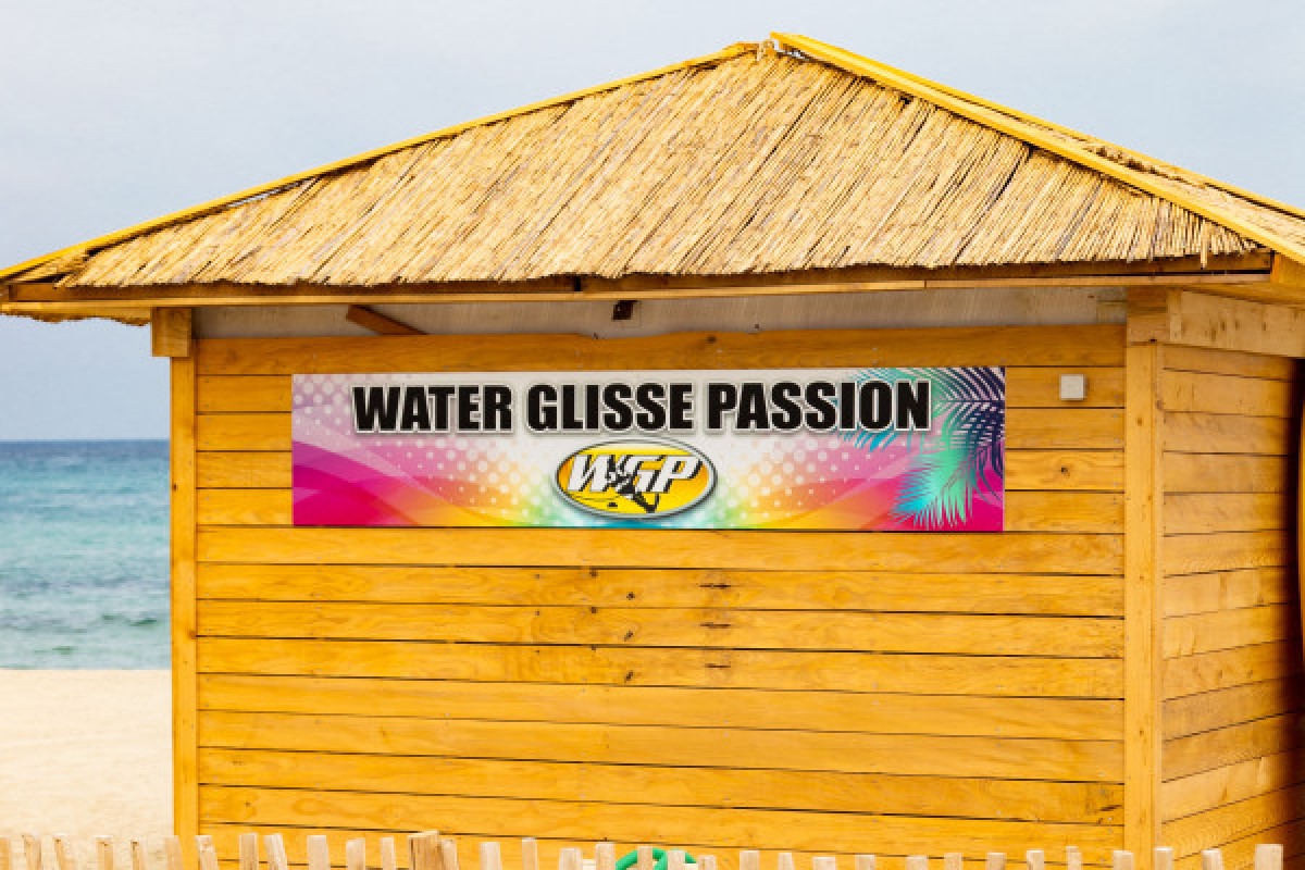 Location de paddle à fenêtre transparente - plage de Pampelonne - Expérience Côte d'Azur