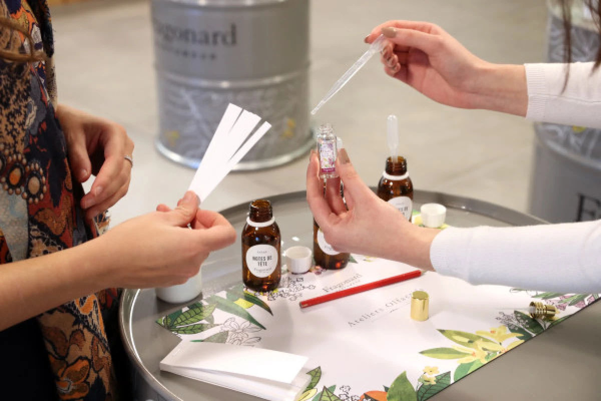 Mini atelier de création de parfum / GRASSE (COTE D'AZUR) - Expérience Côte d'Azur