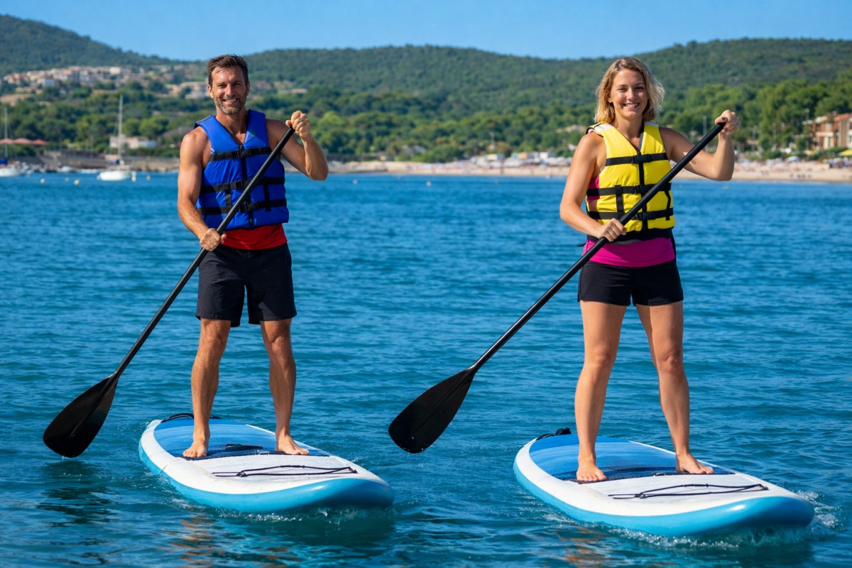 Paddle dans la baie d'Agay - Expérience Côte d'Azur