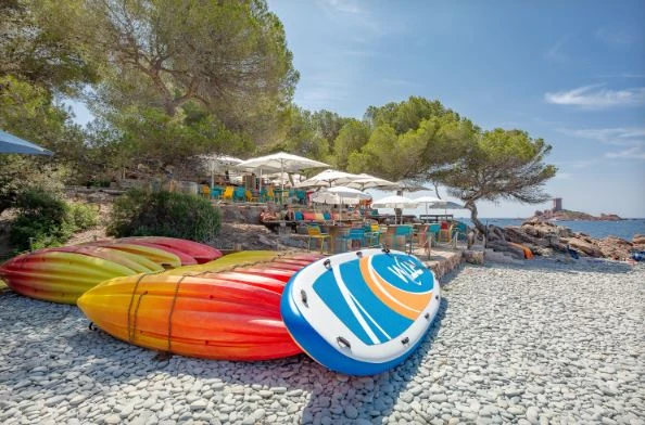 Paddle Géant - En face de l'Ile d'or - Expérience Côte d'Azur