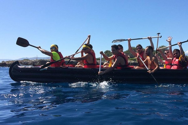 Pirogue Géante ECA - Expérience Côte d'Azur