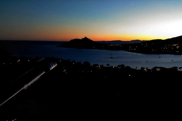 Soirée Astronomie coucher de soleil - Saint Raphaël le Dramont - Expérience Côte d'Azur