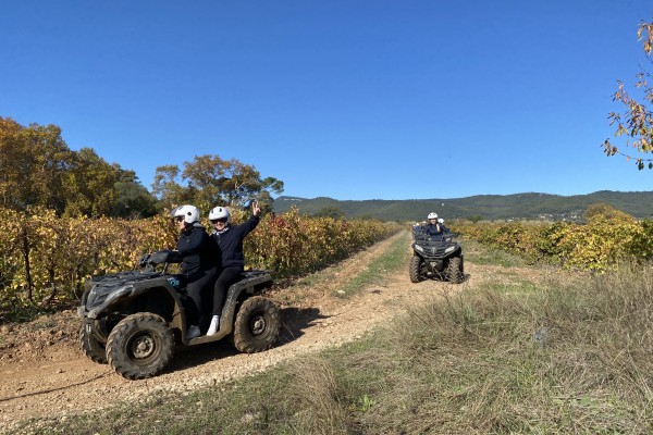 Randonnée en Quad - Puget Ville dans le Var - Expérience Côte d'Azur