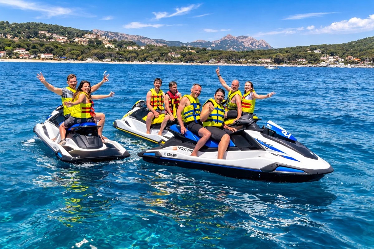 Randonnée JET-SKI 1 Heure "Ile d'Or" - Expérience Côte d'Azur