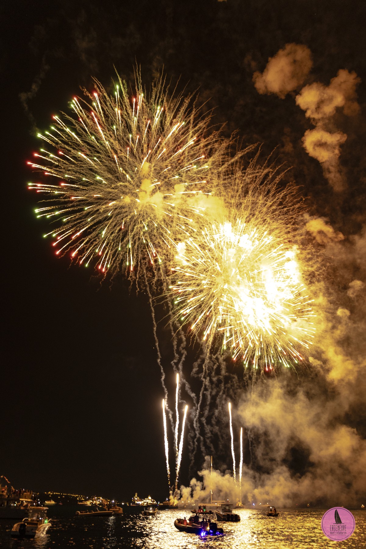 Feux d'artifices à Cogolin