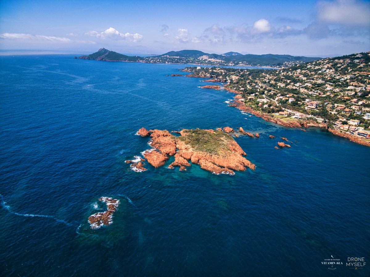 St-Raphaël : Calanques de l'Esterel en bateau et snorkeling - Expérience Côte d'Azur