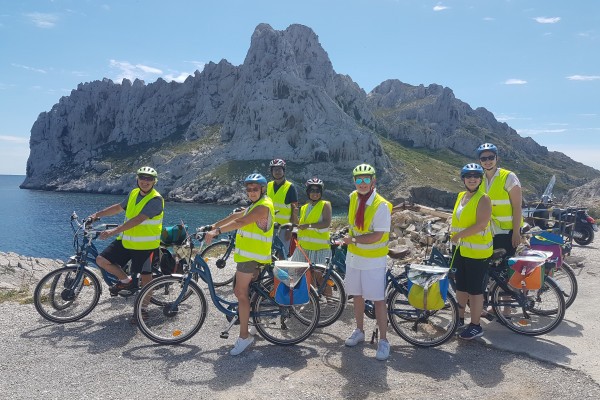 Tour Marseille aux Calanques en E-Bike - Expérience Côte d'Azur