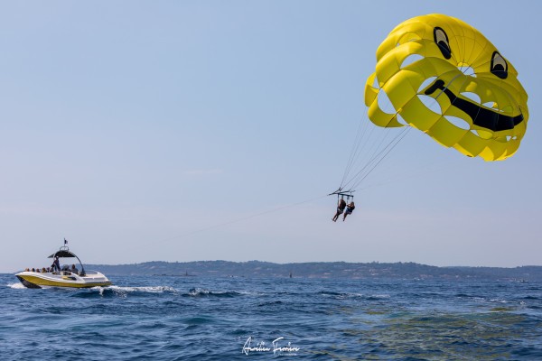 Vol en parachute ascensionnel - Expérience Côte d'Azur