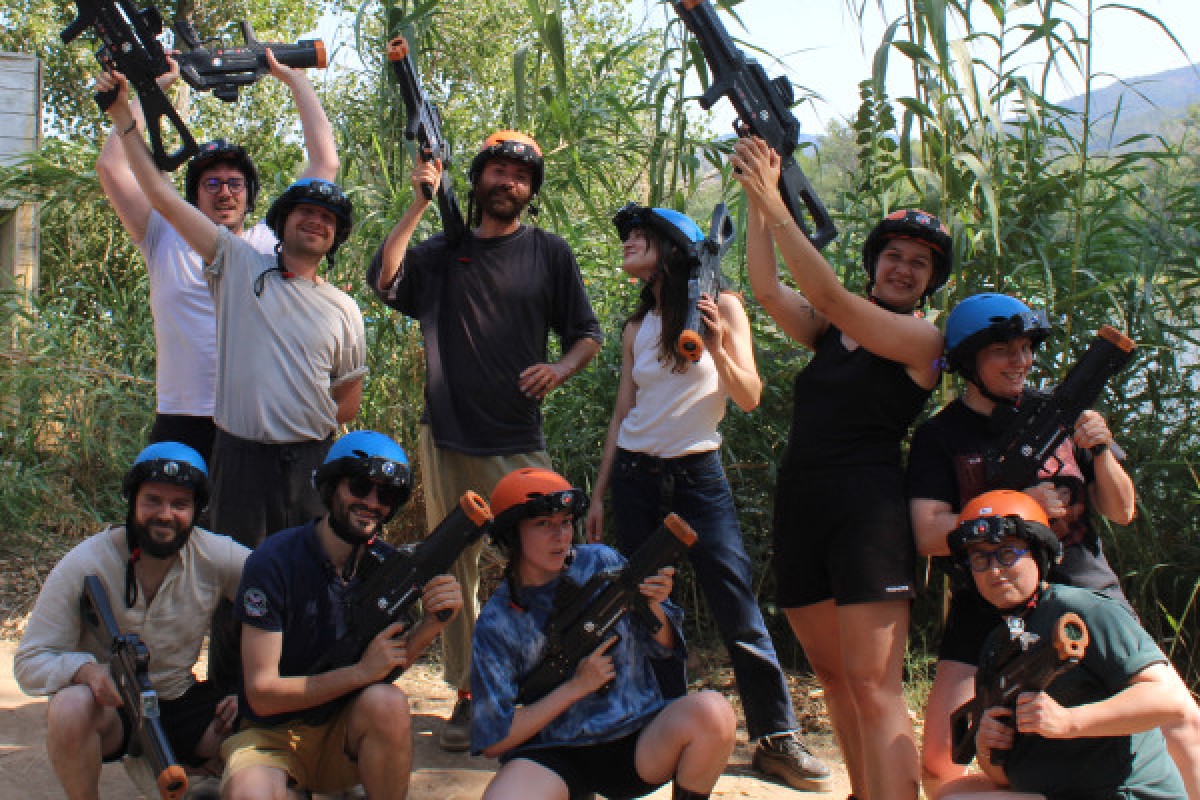 WGP ARENA - Session de lasergame en plein air - Expérience Côte d'Azur